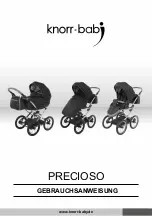 knorr-baby PRECIOSO Instruction Manual preview