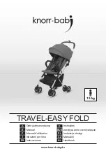 knorr-baby TRAVEL-EASY FOLD Manual preview