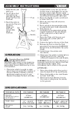 Preview for 3 page of KNOVA KN 7440-03 Owner'S Manual & Safety Instructions