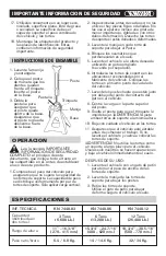 Preview for 6 page of KNOVA KN 7440-03 Owner'S Manual & Safety Instructions