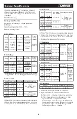 Preview for 9 page of KNOVA KN 8058 Operation