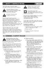 Предварительный просмотр 3 страницы KNOVA KN AP-07B Operating Manual