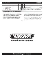 Preview for 16 page of KNOVA KN INW-130 Manual