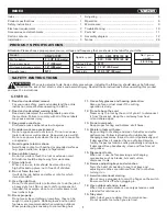 Preview for 2 page of KNOVA KN WL-12M User Manual