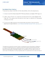 Preview for 8 page of Knowles SiSonic KAS-33100-001 User Manual