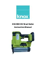 Preview for 1 page of Knox KN-CBN18V Instruction Manual