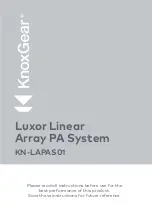 KnoxGear KN-LAPAS01 Manual предпросмотр