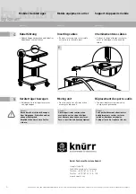 Preview for 4 page of Knurr Metramobil Assembly Instructions Manual