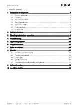 Preview for 2 page of KNX GIRA 5110 00 Manual