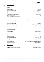 Preview for 6 page of KNX GIRA 5110 00 Manual