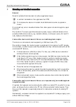 Preview for 8 page of KNX GIRA 5110 00 Manual