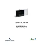 KNX KRISTAL BX-Q02B Technical Manual preview