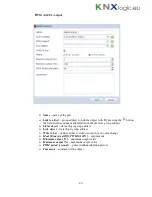 Предварительный просмотр 40 страницы KNX LogicMachine3 Re:actor Product Manual