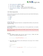Предварительный просмотр 56 страницы KNX LogicMachine3 Re:actor Product Manual