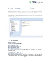 Предварительный просмотр 127 страницы KNX LogicMachine3 Re:actor Product Manual