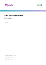 KNX Module IC-USB-S.1 User Manual preview