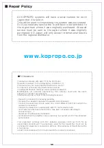 Preview for 55 page of Ko Propo EX-RR Instruction Manual