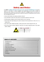 Предварительный просмотр 2 страницы KOA CCTV K5703 User Manual