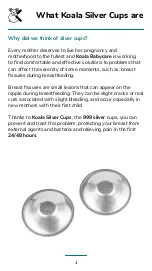 Preview for 4 page of Koala Babycare Silver Cups User Manual