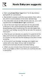 Preview for 8 page of Koala Babycare Silver Cups User Manual