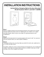 Preview for 3 page of Koala Kare KB101 Series Installation And Operation Instructions Manual