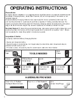 Предварительный просмотр 2 страницы Koala Kare KB208 Installation And Operation Instructions Manual