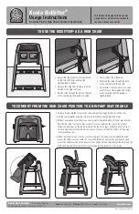 Preview for 1 page of Koala Kare KidSitter Usage Instructions