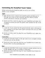 Preview for 6 page of Koala Pad TouchTablet Owner'S Manual