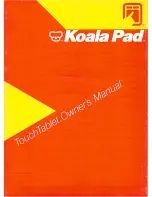 Koala Technologies KoalaPad Owner'S Manual preview