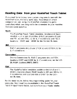 Preview for 6 page of Koala Technologies KoalaPad Owner'S Manual