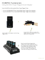 Preview for 3 page of KoamTac KDC Finger Trigger Glove Adaptor Quick Start Manual