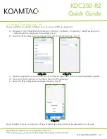 Preview for 7 page of KoamTac KDC20 Quick Manual