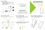 KoamTac KPCC Mini-Manual предпросмотр