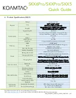 Preview for 23 page of KoamTac SKX5 Quick Manual