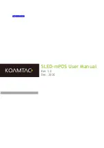 Preview for 1 page of KoamTac SLED-mPOS User Manual