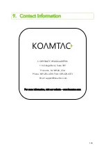 Предварительный просмотр 126 страницы KoamTac SMARTSLED KDC400 Series User Manual