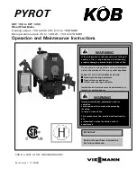 Предварительный просмотр 1 страницы KOB PYROT KPT 1250 Operation And Maintenance Instructions