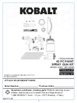 Kobalt 0105568 Manual preview