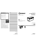 Preview for 3 page of Kobalt 01400-53-01 Installation Manual