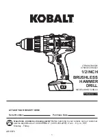 Kobalt 0790022 Manual preview