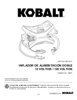 Preview for 16 page of Kobalt 0791911 Manual