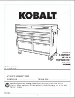 Kobalt 10011 Manual preview