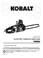 Kobalt 2493215 Manual preview