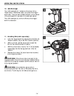 Предварительный просмотр 12 страницы Kobalt 382461 Assembly And Operating Manual