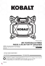 Kobalt 5149482 User Manual предпросмотр