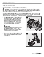 Preview for 8 page of Kobalt CDT212KU User Manual