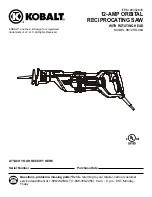 Kobalt K12RS-06A User Manual preview