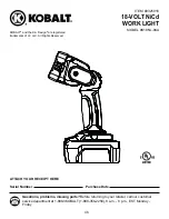 Preview for 46 page of Kobalt K18ND-06A Manual