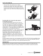 Preview for 9 page of Kobalt KCS 120-06 User Manual