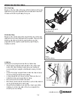 Preview for 19 page of Kobalt KCS 120-06 User Manual